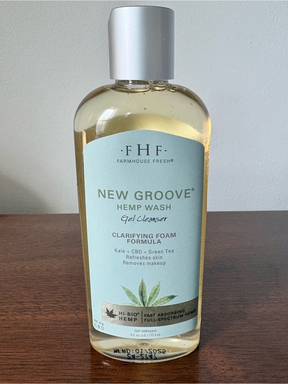 Farmhouse Fresh New Groove Hemp Wash Gel Cleanser Brand NEW never opened !